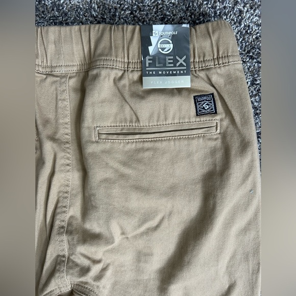 South Pole NWT Men’s Flex Movement Khaki Joggers Size Small - Picture 8 of 10